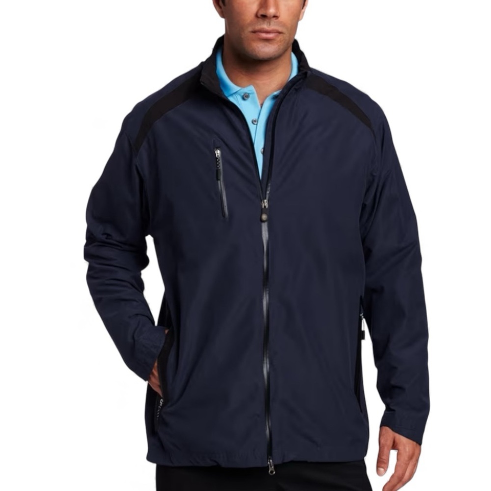 Greg Norman Epic All Day Rain Jacket in Navy Blue Men’s Size XXL